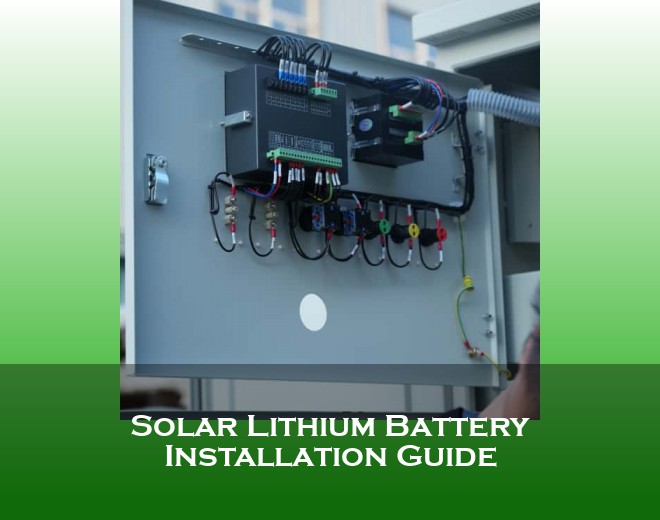 Solar Lithium Battery Installation Guide